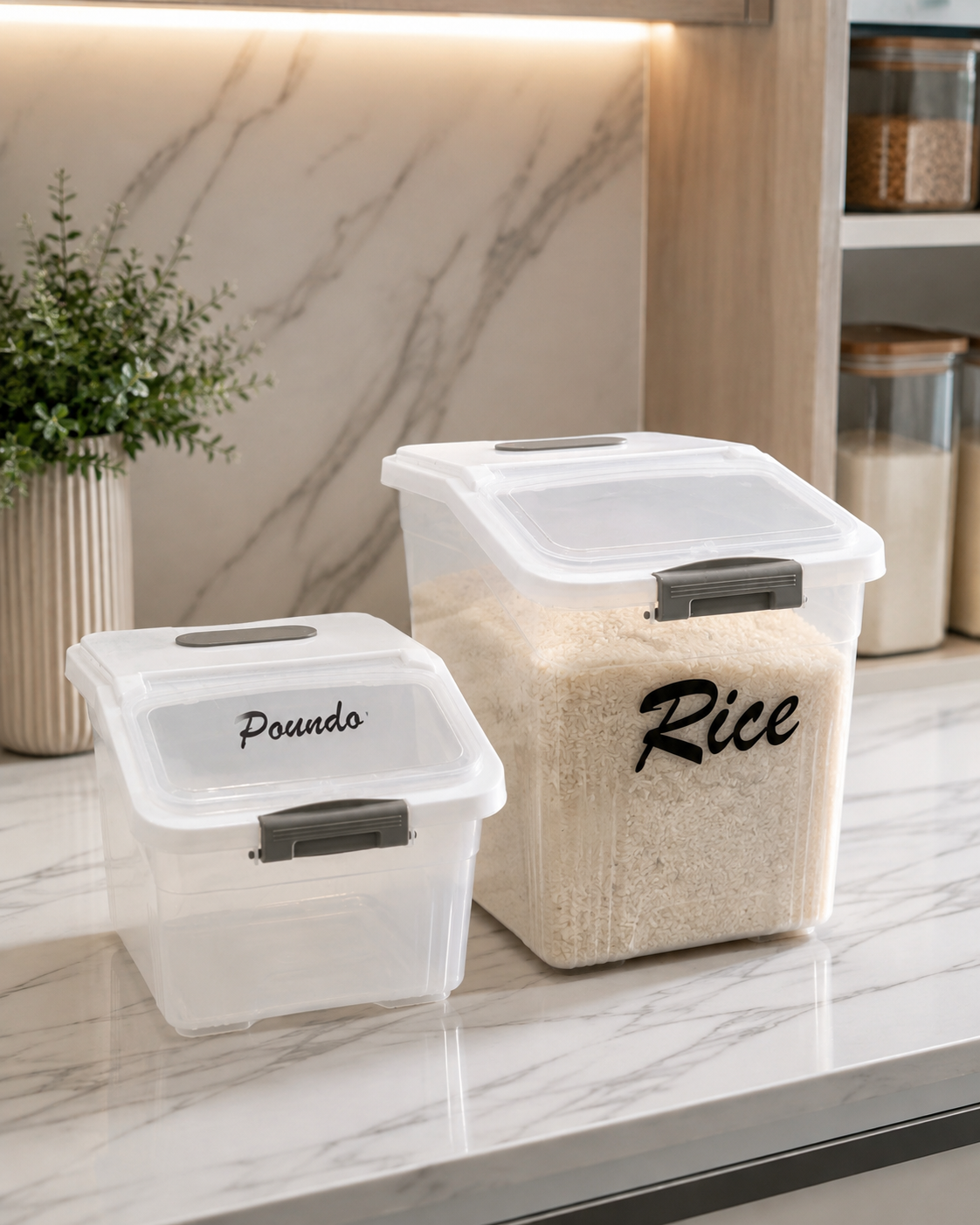 Smart storage food containers