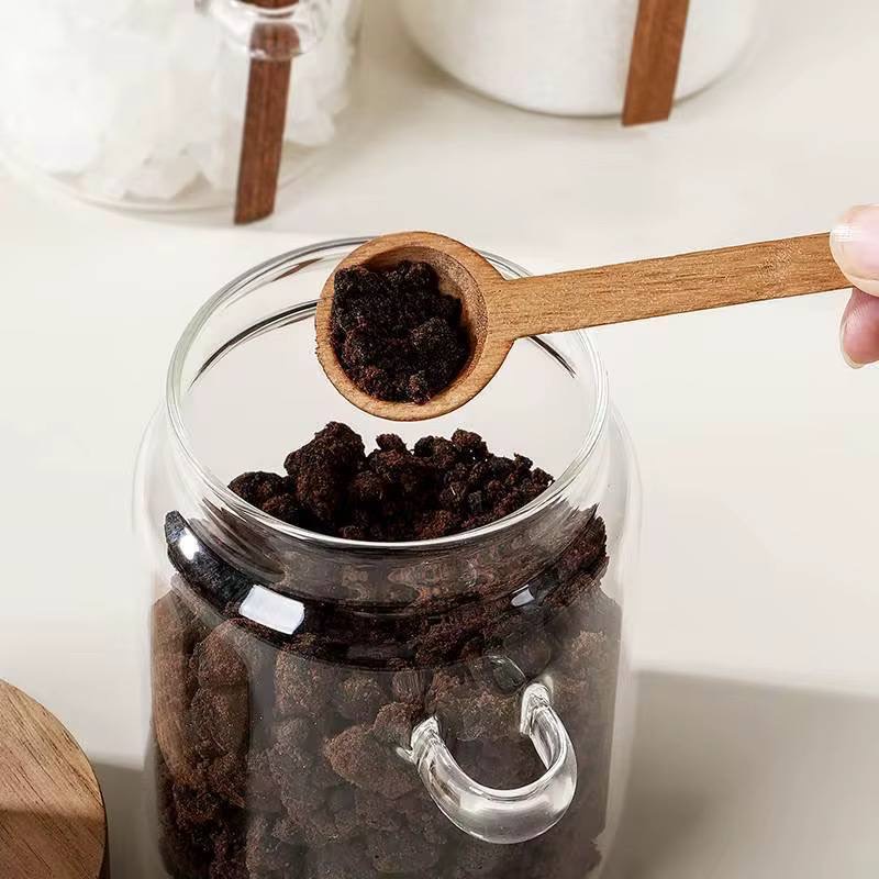 3pcs airlock storage jar with spoon set - Image 5