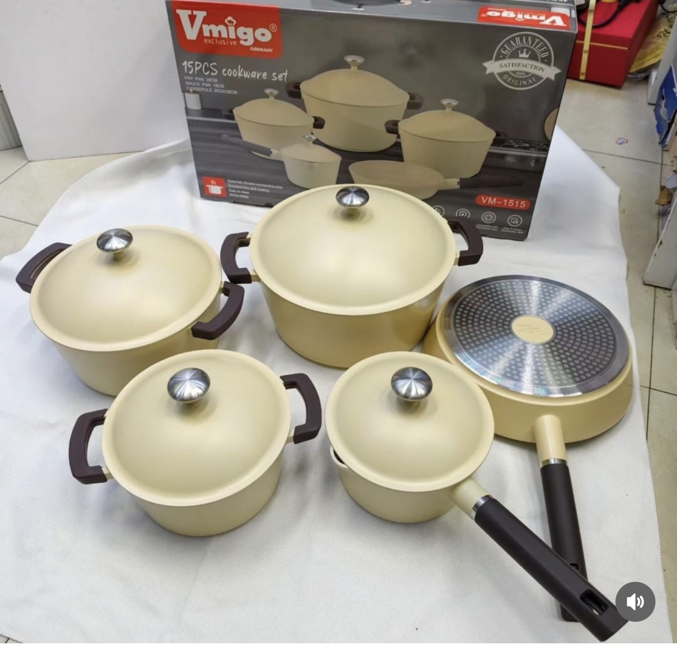 5pcs diecast vmigo pot set - Image 2
