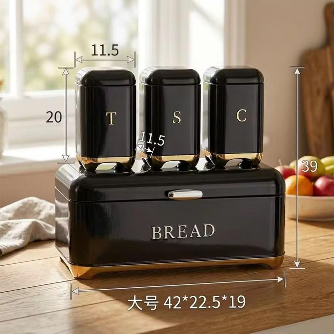 Hausroland premium bread bin set - Image 2
