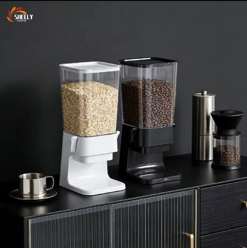 5.5L acrylic tabletop cereal dispenser - Image 2