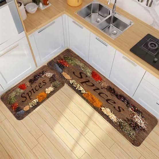 Kitchen runner mat(005) spice design