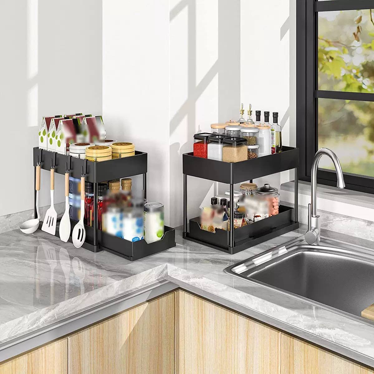 2 layer drawer rack /organizer - Image 2