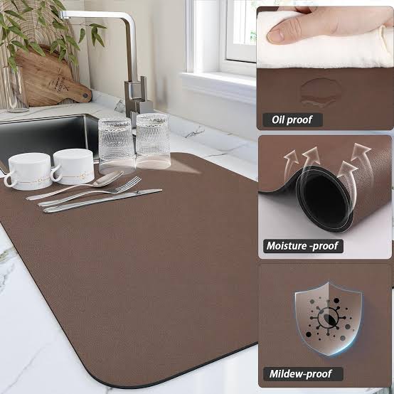 Absorbent antislip drying dish mat (big size ) - Image 4