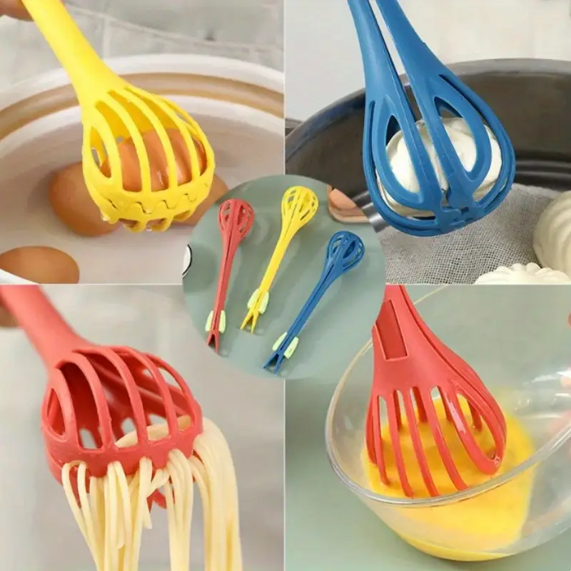 2 in 1 pasta whisk and tongs - Image 4