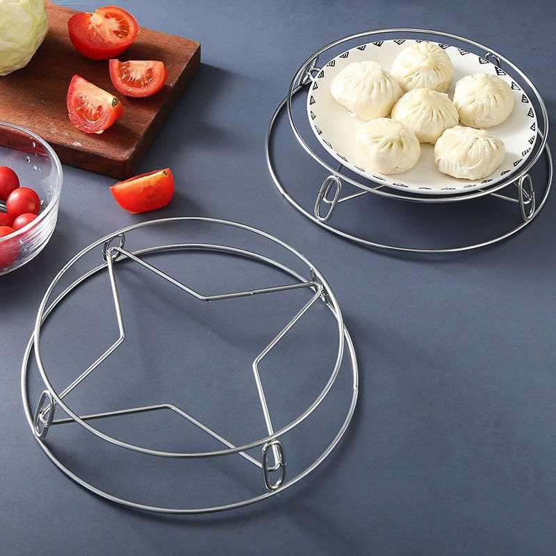 Raised stainless steel pot stand /trivet