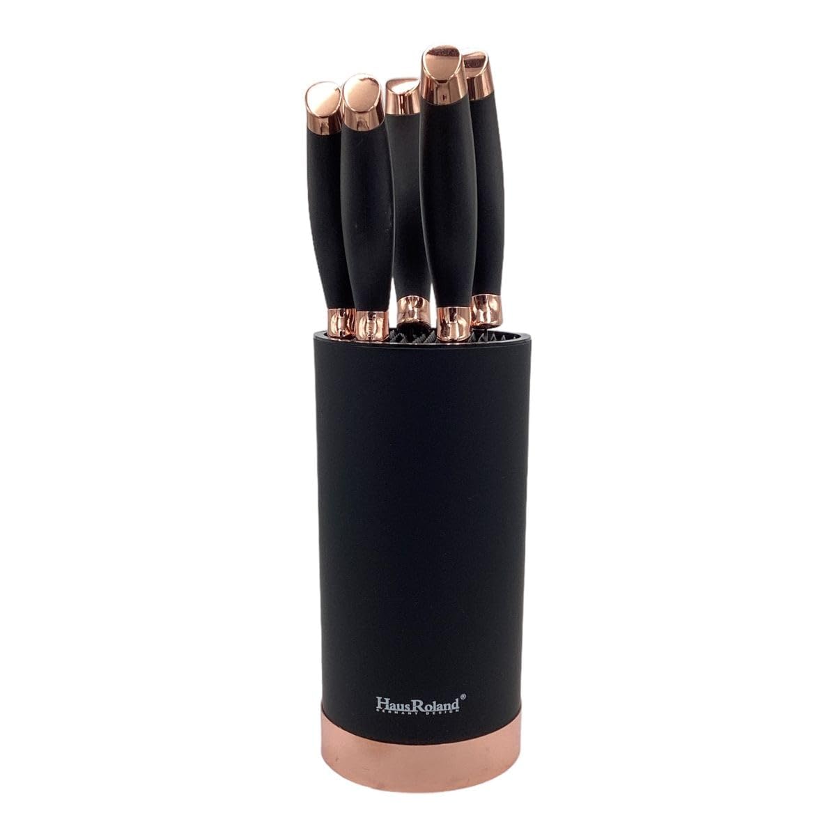 7pcs Hausroland black knife set